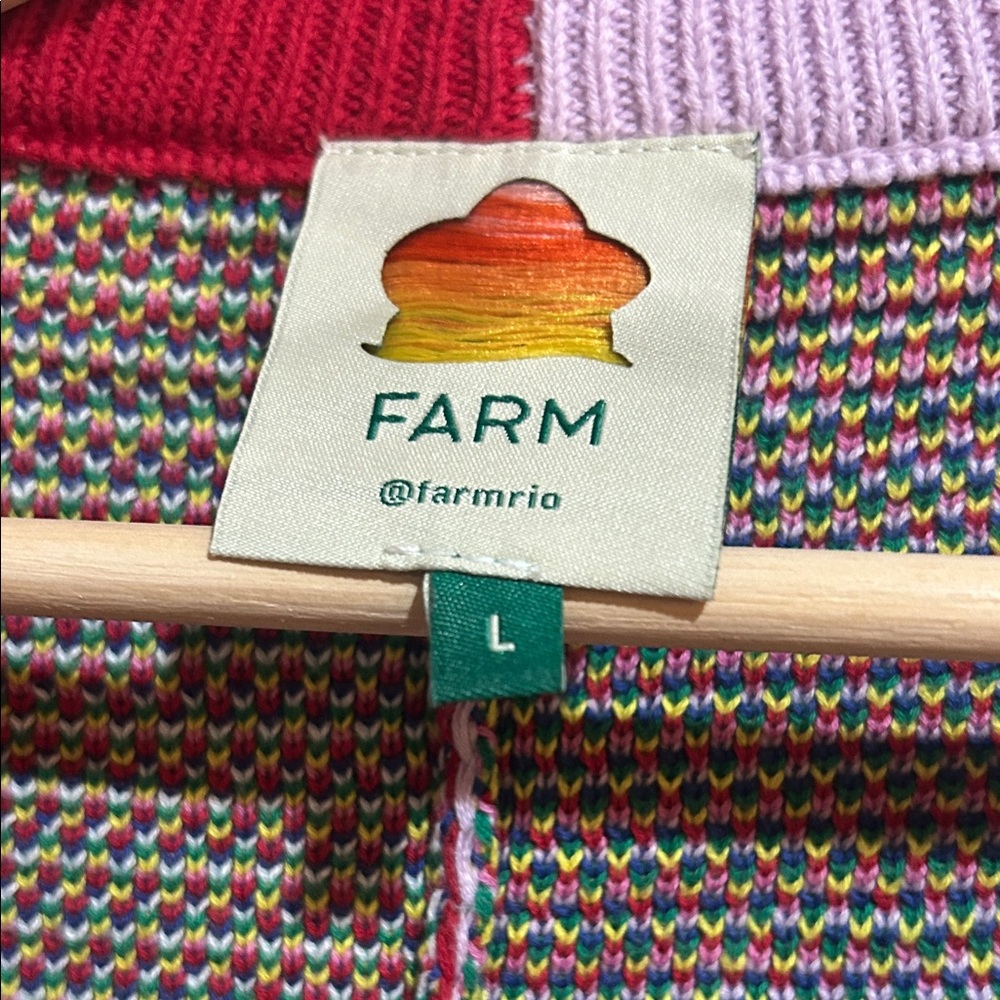 FARM Rio Multicolor Leopard Print Cardigan - Picture 2 of 9